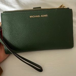 Dark Green MK Wallet